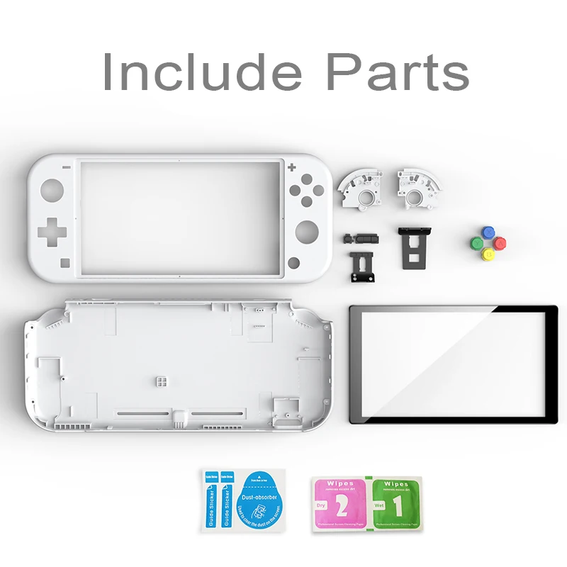 透明保護ニンテンドースイッチ Lite Ns ゲームコンソールハウジングカバーの交換アクセサリー ケース Gooum