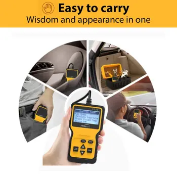 Car Engine Fault Code Reader Plastic Enhanced Universal Full-Frequency Transmitter Diagnostic Scan Tool
Car Engine Fault Code Reader Plastic Enhanced Universal Full-Frequency Transmitter Diagnostic Scan Tool