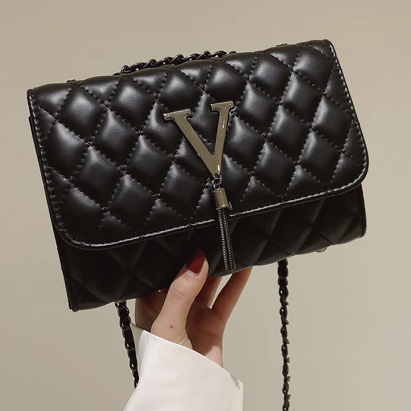 Classic Diamond Pattern Women Plaid Messenger Bag Square 2020 Female Chains Shoulder Bags Rhombus Lattice Luxury Lady Handbag
Classic Diamond Pattern Women Plaid Messenger Bag Square 2020 Female Chains Shoulder Bags Rhombus Lattice Luxury Lady Handbag