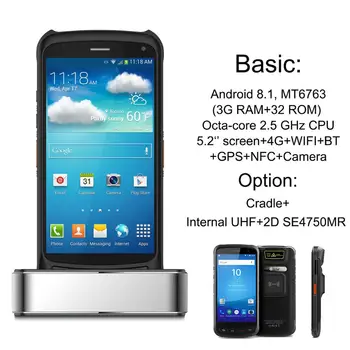 C71 Android 8.1 Qctacore Handheld PDA 2D Barcode Scanner SE4750MR Long distance 2D Scanner with UHF RFID Reader/Writer 3G /32G
C71 Android 8.1 Qctacore Handheld PDA 2D Barcode Scanner SE4750MR Long distance 2D Scanner with UHF RFID Reader/Writer 3G /32G