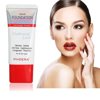 PHOERA Mineral Touch Whitening Concealer Silky Oil Control Skin-Friendly Matte Liquid Foundation 24 Hours Long lasting
PHOERA Mineral Touch Whitening Concealer Silky Oil Control Skin-Friendly Matte Liquid Foundation 24 Hours Long lasting
