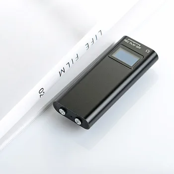 Voice Activated MP3 Player Sound Dictaphone With Back Clip Audio Recorder Pen Mini OLED Digital For Meeting Lectures 3.5mm Jack
Voice Activated MP3 Player Sound Dictaphone With Back Clip Audio Recorder Pen Mini OLED Digital For Meeting Lectures 3.5mm Jack