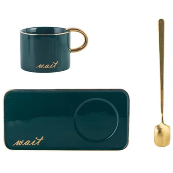 200ML Nordic Ceramic Coffee Cup European Creative Coffee Cup and Saucer Set-Dropship
200ML Nordic Ceramic Coffee Cup European Creative Coffee Cup and Saucer Set-Dropship
