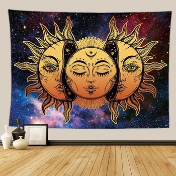 Three Sun Mandala Tapestry Wall Hanging Celestial Tapestry Hippie Tapestry Dormitory Decoration Background Wall Tapestry
Three Sun Mandala Tapestry Wall Hanging Celestial Tapestry Hippie Tapestry Dormitory Decoration Background Wall Tapestry