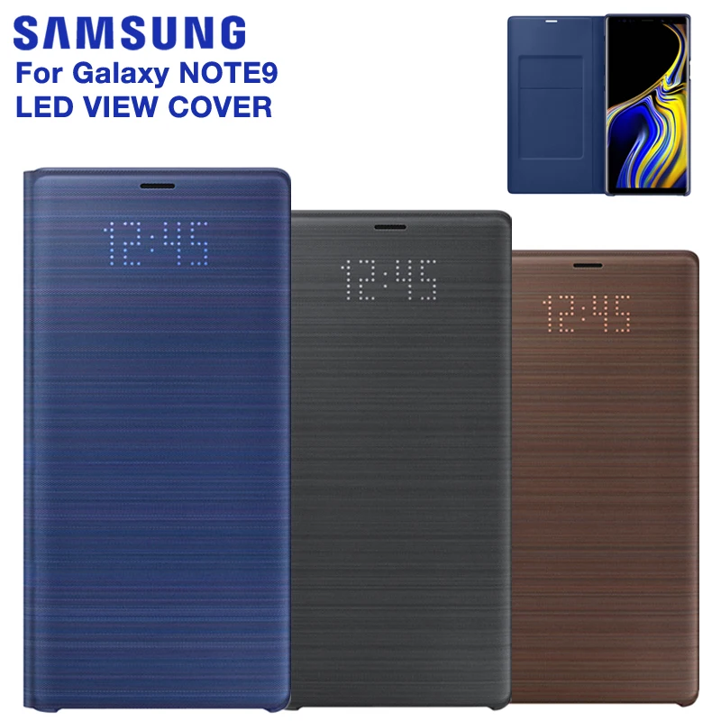 Original Samsung Galaxy Note 9 Note9 Clamshell LED Smart Sleep Case Samsung LED View Cover Smart Cover Phone Case
Original Samsung Galaxy Note 9 Note9 Clamshell LED Smart Sleep Case Samsung LED View Cover Smart Cover Phone Case