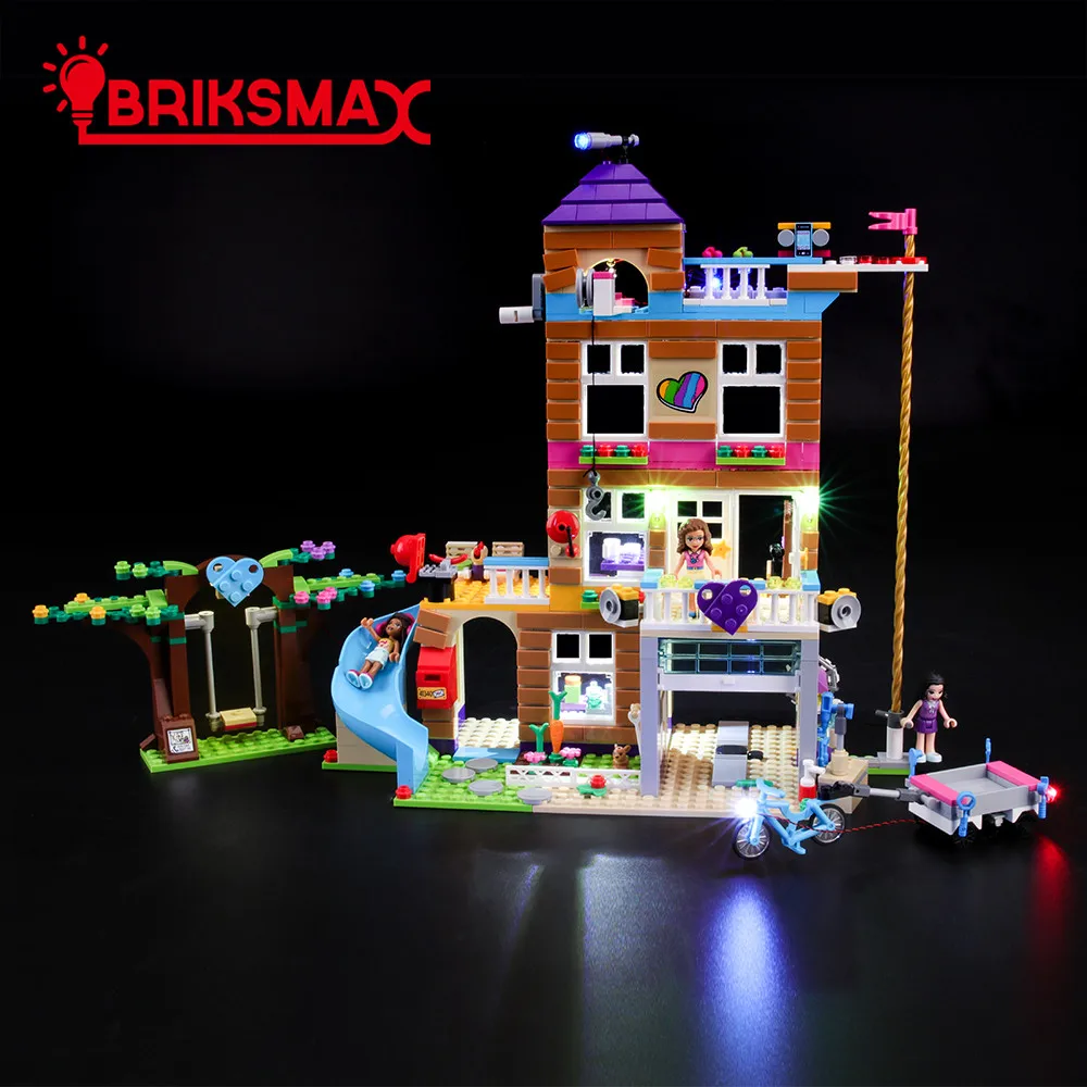 BriksMax Led Light Up Kit For Friends Series Friendship House Building Blocks Compatible With 41340 (NOT Include Model)
BriksMax Led Light Up Kit For Friends Series Friendship House Building Blocks Compatible With 41340 (NOT Include Model)