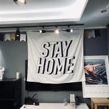LISM "STAY HOME" tapestry custom character tapestry cushion personality home decoration drop shipping
LISM "STAY HOME" tapestry custom character tapestry cushion personality home decoration drop shipping