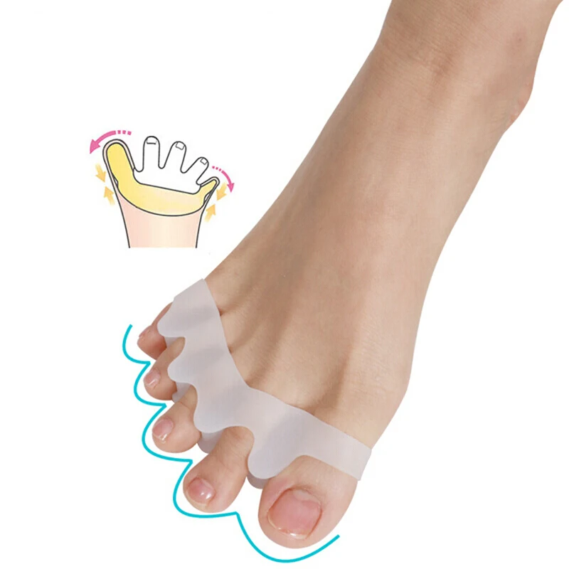 1 Pair Silicone Hallux Valgus Correction Foot Care Tool Gel Bunion Protector Toe Separators Straightener Spreader Correctors
1 Pair Silicone Hallux Valgus Correction Foot Care Tool Gel Bunion Protector Toe Separators Straightener Spreader Correctors
