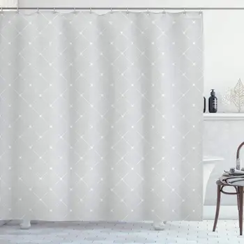 Grey Decor Collection, Simple Linear Regular Pattern Soft and Geometric Theme Linked Cubes Modern Graphic Print Home, Polyester
Grey Decor Collection, Simple Linear Regular Pattern Soft and Geometric Theme Linked Cubes Modern Graphic Print Home, Polyester