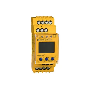 Bender isoCHA425 Insulation monitoring device for voltages between DC 50 V and 500 V with RS-485
Bender isoCHA425 Insulation monitoring device for voltages between DC 50 V and 500 V with RS-485
