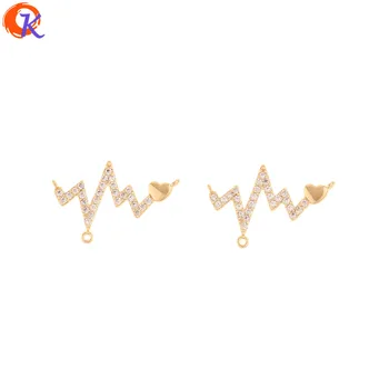 Cordial Design 20Pcs 13*19MM Jewelry Accessories/CZ Earring Connector/DIY Making/Genuine Gold Plating/Hand Made/Earring Findings
Cordial Design 20Pcs 13*19MM Jewelry Accessories/CZ Earring Connector/DIY Making/Genuine Gold Plating/Hand Made/Earring Findings