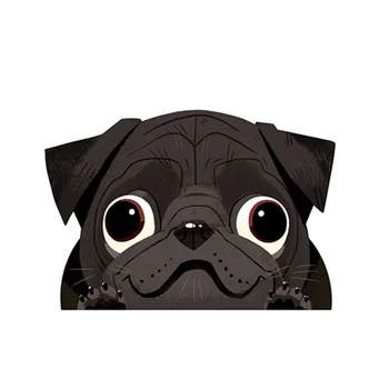 13cm X 9cm Hot Sell Personality Black Pug Car Sticker Accessories Decal Car Window Decorative Vinyl Cover Waterproof PVC
13cm X 9cm Hot Sell Personality Black Pug Car Sticker Accessories Decal Car Window Decorative Vinyl Cover Waterproof PVC