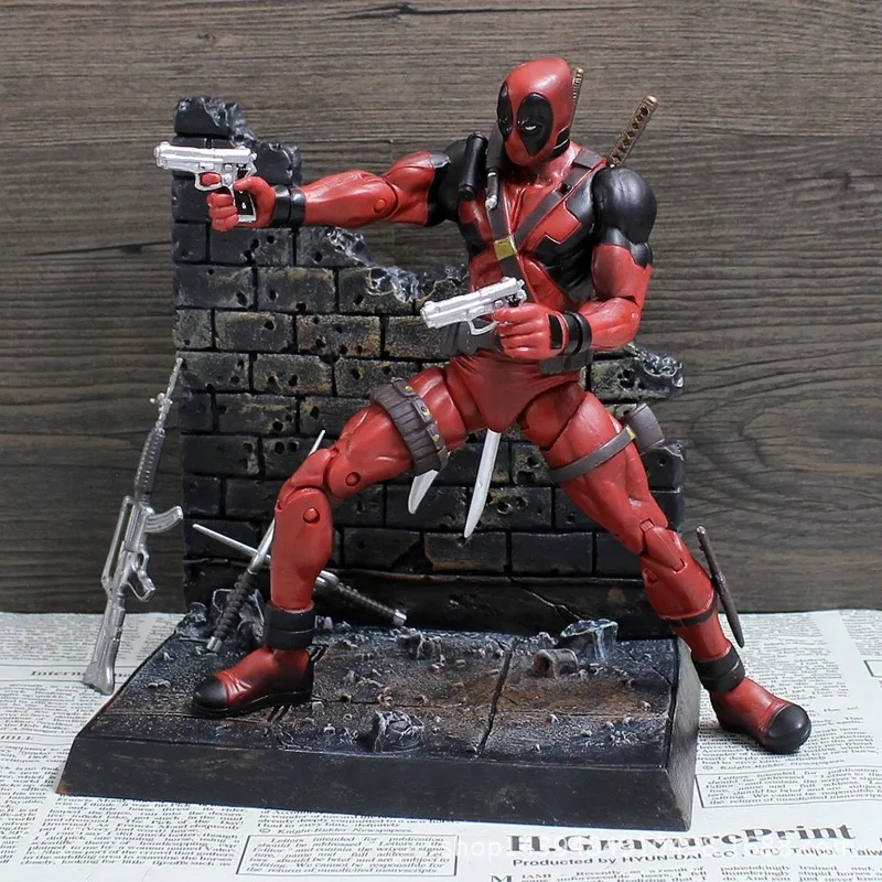 Marvel Deadpool Garage Kit Toy Model Joints Super Cute Cartoon Figurine Deadpool X-Men Hero X-Man
Marvel Deadpool Garage Kit Toy Model Joints Super Cute Cartoon Figurine Deadpool X-Men Hero X-Man