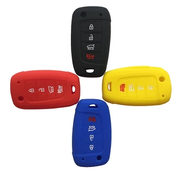 Silicone Case Car Key Cover for Elantra Solaris 2017 Case for Keys for Hyundai Tucson Kona Azera I30 I35 I40 Key Cover Protector
Silicone Case Car Key Cover for Elantra Solaris 2017 Case for Keys for Hyundai Tucson Kona Azera I30 I35 I40 Key Cover Protector