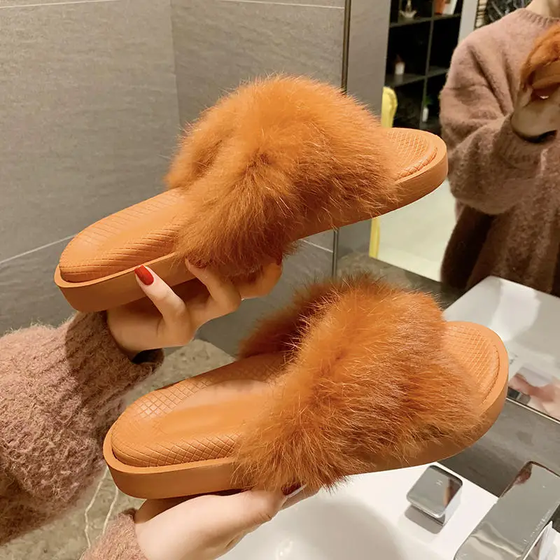 EOEODOIT Women Slippers Outside Indoor Both Match Cozy Fashion Fur Slides House Shoes Open Toe Flat Heel Casual Autumn Spring
EOEODOIT Women Slippers Outside Indoor Both Match Cozy Fashion Fur Slides House Shoes Open Toe Flat Heel Casual Autumn Spring