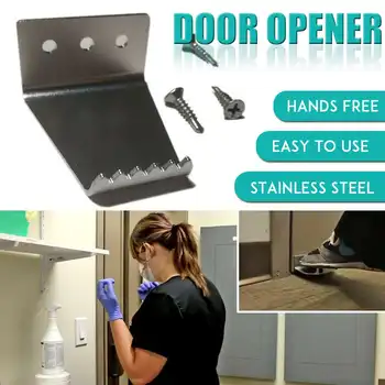 Hands Free Touchless Foot Door Opener Handle Bracket Thick Metal Convenience Door Opener for Home Office Bathroom Hands Free
Hands Free Touchless Foot Door Opener Handle Bracket Thick Metal Convenience Door Opener for Home Office Bathroom Hands Free