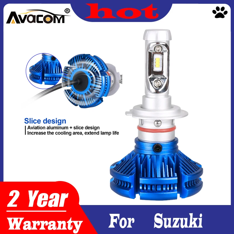 Avacom LED Car Turbo Headlight 12V ZES 6500K 12000Lm 50W Auto DRL Fog Lamp For Suzuki Swift/Vitara/SX4/Jimny/Samurai/Ignis/Carry
Avacom LED Car Turbo Headlight 12V ZES 6500K 12000Lm 50W Auto DRL Fog Lamp For Suzuki Swift/Vitara/SX4/Jimny/Samurai/Ignis/Carry