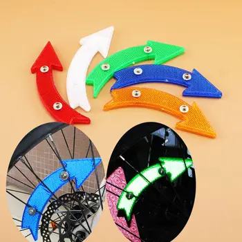 MTB Road Bike Spokes Reflective Sheet Bicycle Reflector Cycling Arrow Shape Safe Warning Accessories 
MTB Road Bike Spokes Reflective Sheet Bicycle Reflector Cycling Arrow Shape Safe Warning Accessories