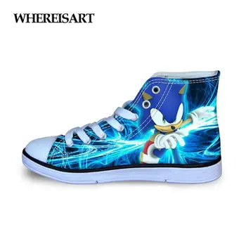 WHEREISART Children's Shoes Boys Girls High-top Casual Shoes Spring Autumn Sonic the Hedgehog Prints Canvas Shoes Children's
WHEREISART Children's Shoes Boys Girls High-top Casual Shoes Spring Autumn Sonic the Hedgehog Prints Canvas Shoes Children's