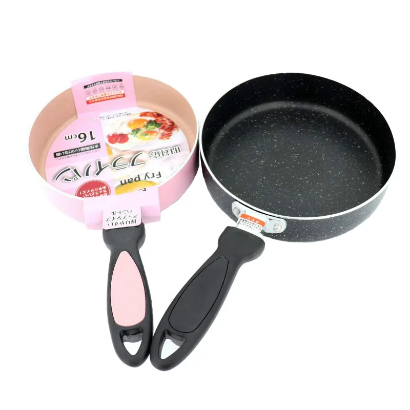 Japanese 18CM Nonstick Pan Non-stick Cookware Frying Pan Saucepan Small Fried Eggs Pot General Use for Gas and Induction Cooker
Japanese 18CM Nonstick Pan Non-stick Cookware Frying Pan Saucepan Small Fried Eggs Pot General Use for Gas and Induction Cooker