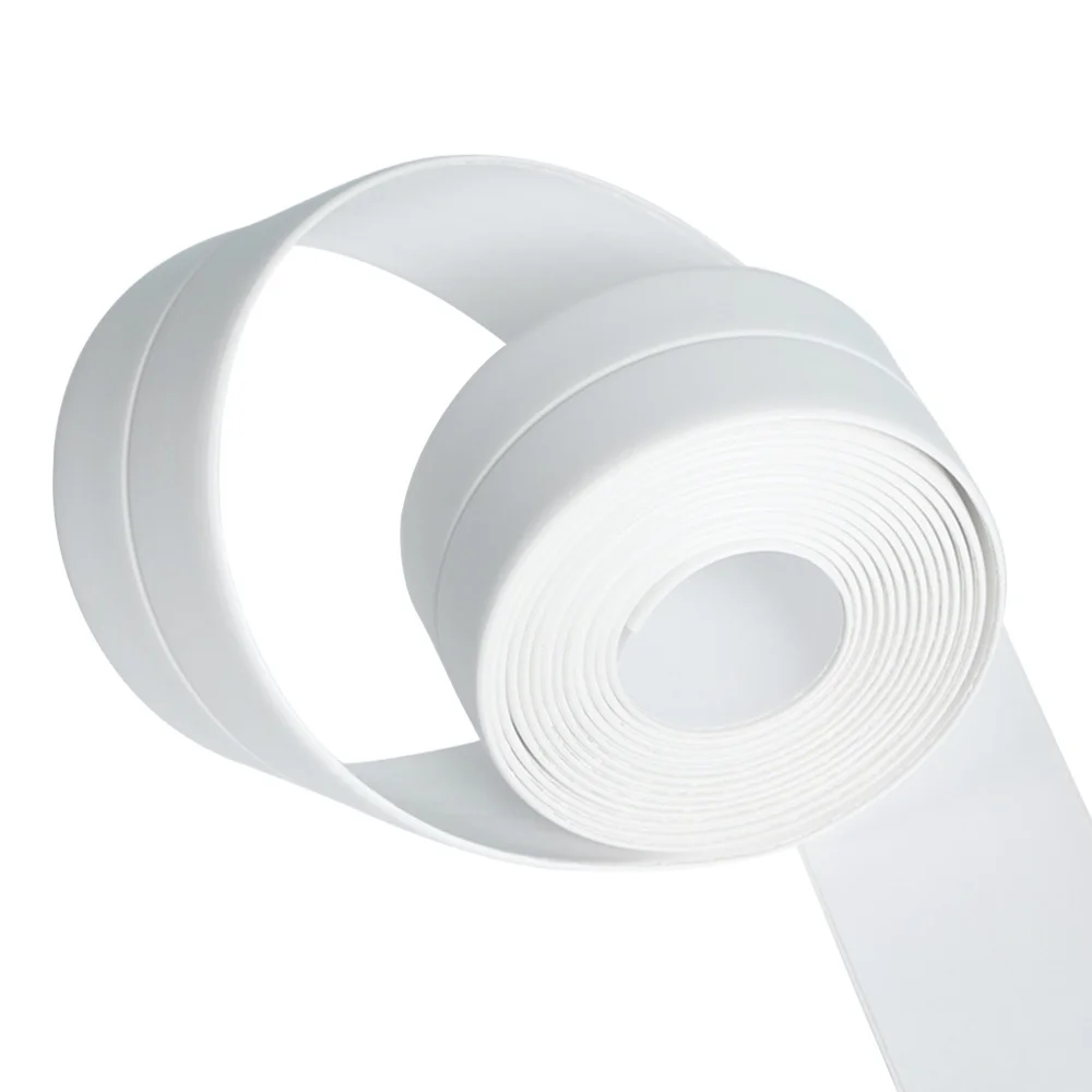 Self-Adhesive Mildewproof Tape Corner Protective Sticker for Bathroom Kitchen 260 x 4 (White)
Self-Adhesive Mildewproof Tape Corner Protective Sticker for Bathroom Kitchen 260 x 4 (White)