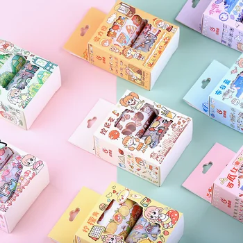 16PCS/8SETS junzi Lei season 6 series sticker DIY decorative tape paper masking tape washi tape
16PCS/8SETS junzi Lei season 6 series sticker DIY decorative tape paper masking tape washi tape