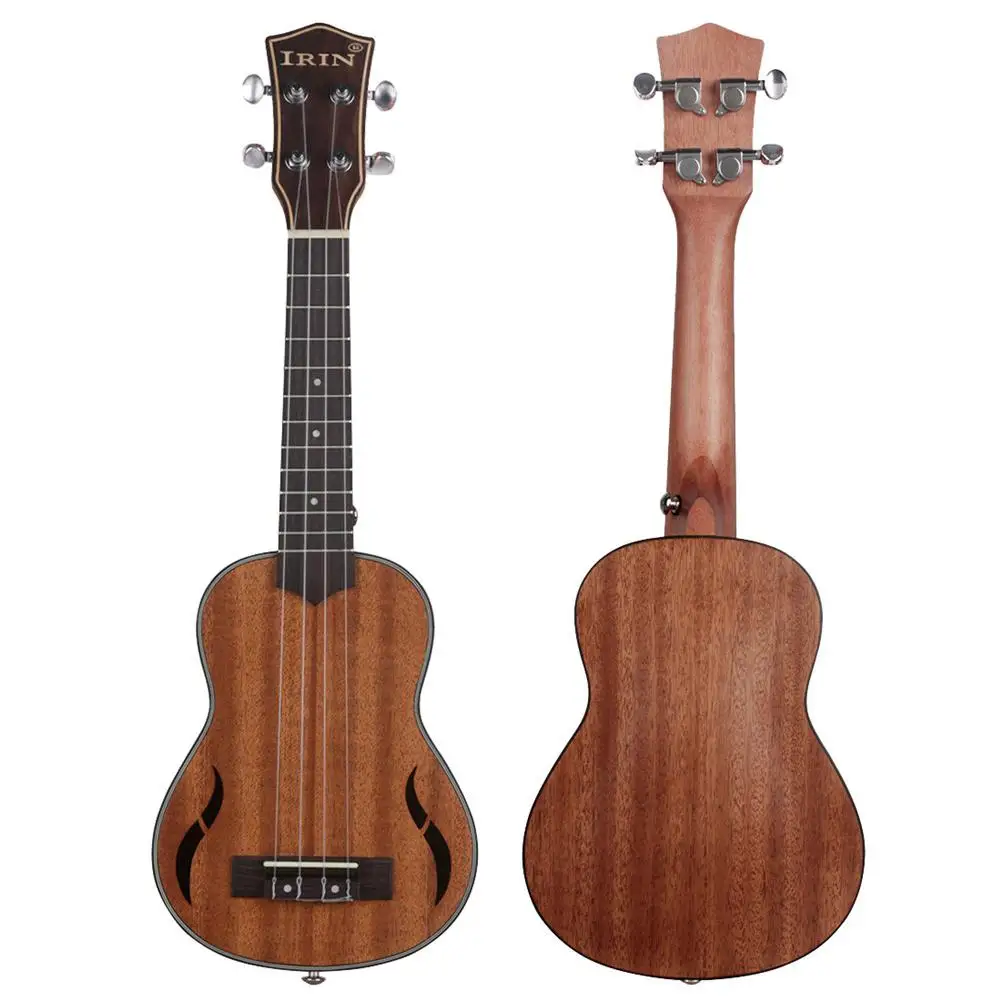 21 дюйм UK2160 укулеле красное дерево акустическая гитара гриф шеи Гавайи 4 струнные