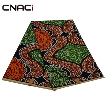 

CNACI African Wax Polyester Wax Fabric 2020 Cheapest Wholesale High Quality Ankara African Wax Print Fabric For Wedding Dresses
