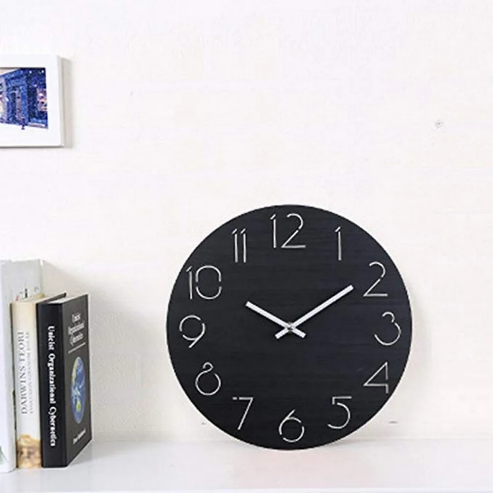 Creative Hanging Round Wall Clock Decorative For Living Room Modern Design Wooden Pendulum Home Office Kitchen Clock
Creative Hanging Round Wall Clock Decorative For Living Room Modern Design Wooden Pendulum Home Office Kitchen Clock