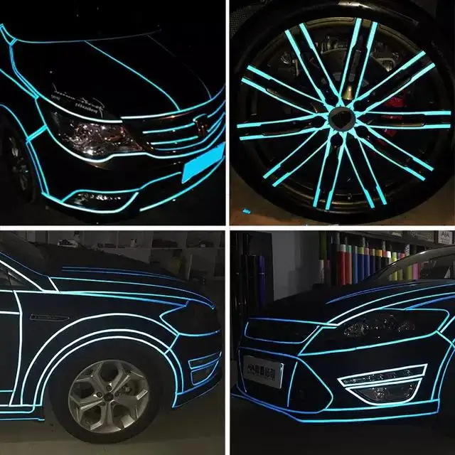 DIY Car Luminous Stickers 8m Reflective Tape Motor Bike Truck Night Light Shining Warning Adhesive Glow Paper Auto Accessories
DIY Car Luminous Stickers 8m Reflective Tape Motor Bike Truck Night Light Shining Warning Adhesive Glow Paper Auto Accessories
