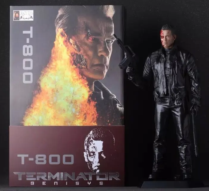 Crazy Toys 12-Inch Terminator T800 Rotten Face War Damage Version of Double Gun Version Model Doll Garage Kit
Crazy Toys 12-Inch Terminator T800 Rotten Face War Damage Version of Double Gun Version Model Doll Garage Kit