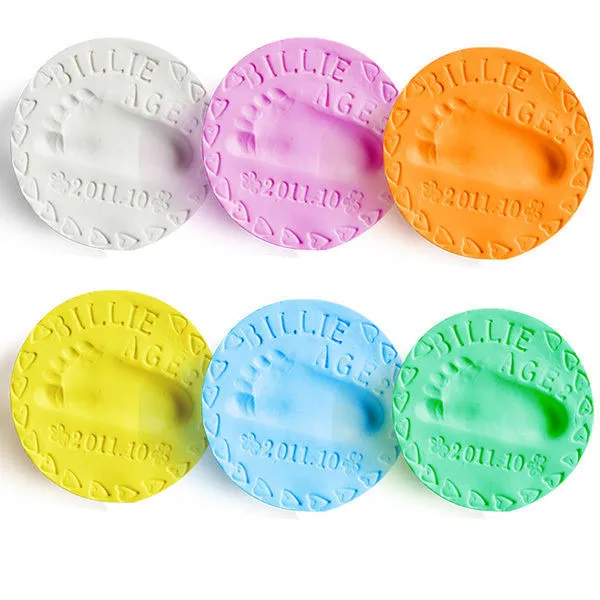 40g/11 Colors Baby Care Air Drying Soft Clay Baby Handprint Footprint Imprint Kit Casting Parent-child Hand Inkpad Fingerprint
40g/11 Colors Baby Care Air Drying Soft Clay Baby Handprint Footprint Imprint Kit Casting Parent-child Hand Inkpad Fingerprint