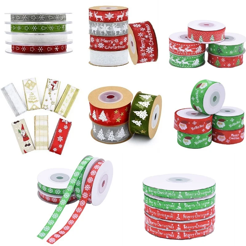 Multi-size Christmas Packaging Ribbons Organza Satin Ribbon DIY Scrapbooking Bow Craft Christmas Gift Wrapping Xmas Party Supply 
Multi-size Christmas Packaging Ribbons Organza Satin Ribbon DIY Scrapbooking Bow Craft Christmas Gift Wrapping Xmas Party Supply