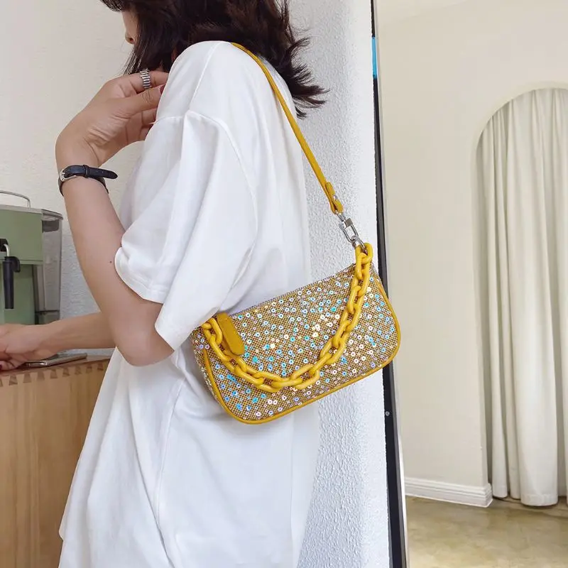 Fashion Satchel Shoulder Bag Women Girls PU Handbag Ladies Messenger Crossbody Purse Color Sequins Tote
Fashion Satchel Shoulder Bag Women Girls PU Handbag Ladies Messenger Crossbody Purse Color Sequins Tote