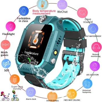 LIGE 2020 New kid Smart Watch Body Temperature Measurement Children Watch LBS Base Station Positioning Waterproof Smartwatch+Box
LIGE 2020 New kid Smart Watch Body Temperature Measurement Children Watch LBS Base Station Positioning Waterproof Smartwatch+Box