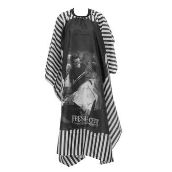 Anti-static Hair Salon Cloth Waterproof Hairdressing Cape Haircut Cape Cloak Breathable Hair Styling Apron for Barber Shop (Grey 
Anti-static Hair Salon Cloth Waterproof Hairdressing Cape Haircut Cape Cloak Breathable Hair Styling Apron for Barber Shop (Grey
