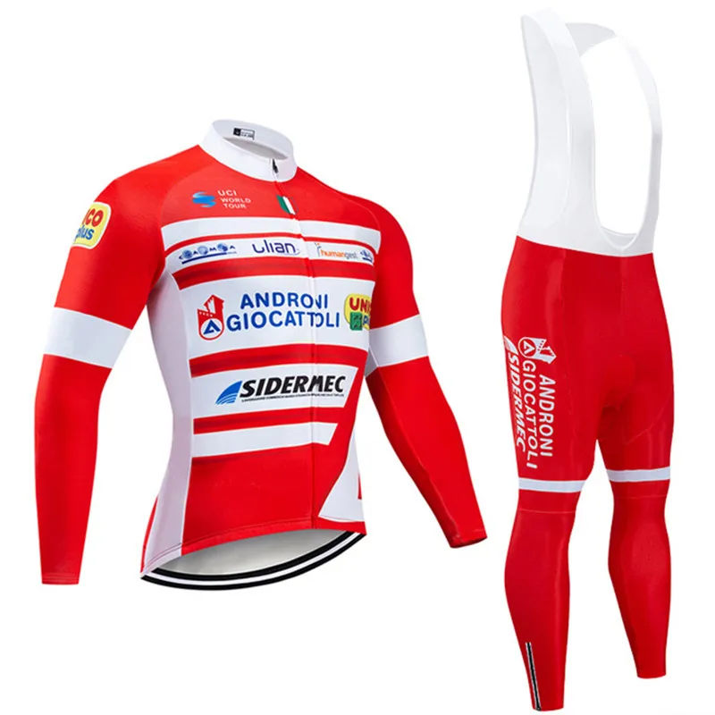 2020 Winter ANDRONI Team long sleeve Training Jersey unisex cycling clothing bicycle long set winter outdoor bike mtb cycle kit 
2020 Winter ANDRONI Team long sleeve Training Jersey unisex cycling clothing bicycle long set winter outdoor bike mtb cycle kit