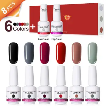 8 PCS Nail Polish Set UV Color Gel For Manicure Semi Permanant UV Nail Art Varnish Nail Glue Fast Drying Base Coat Top Gel
8 PCS Nail Polish Set UV Color Gel For Manicure Semi Permanant UV Nail Art Varnish Nail Glue Fast Drying Base Coat Top Gel