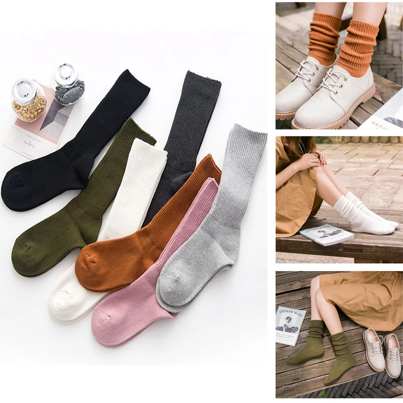 1/2Pair Cotton Socks Autumn and Winter Warm Socks Women High Ankle Femininas Cotton Loose Socks Comfortable Winter Calcetines
1/2Pair Cotton Socks Autumn and Winter Warm Socks Women High Ankle Femininas Cotton Loose Socks Comfortable Winter Calcetines