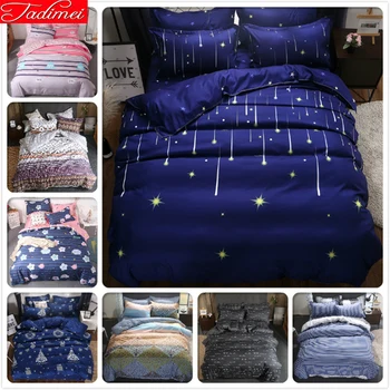 Blue Night Meteor Star Pattern Duvet Cover 3/4pcs Bedding Set Adult Kids Child Soft Cotton Bed Linen Single Twin Queen King Size
Blue Night Meteor Star Pattern Duvet Cover 3/4pcs Bedding Set Adult Kids Child Soft Cotton Bed Linen Single Twin Queen King Size