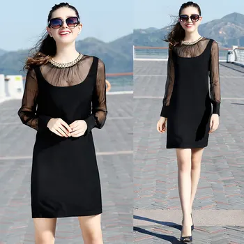 COIGARSAM Women dress New Dresses Black 10108
COIGARSAM Women dress New Dresses Black 10108
