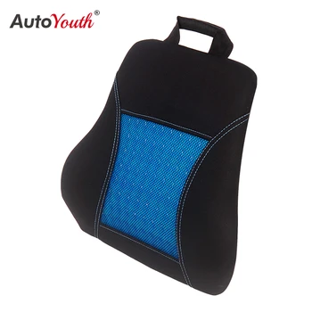 AUTOYOUTH Mesh Super Soft Chair Back Support Lumbar Support Car Seat Cushion Back Pain Memory Polyester Black and Blue
AUTOYOUTH Mesh Super Soft Chair Back Support Lumbar Support Car Seat Cushion Back Pain Memory Polyester Black and Blue