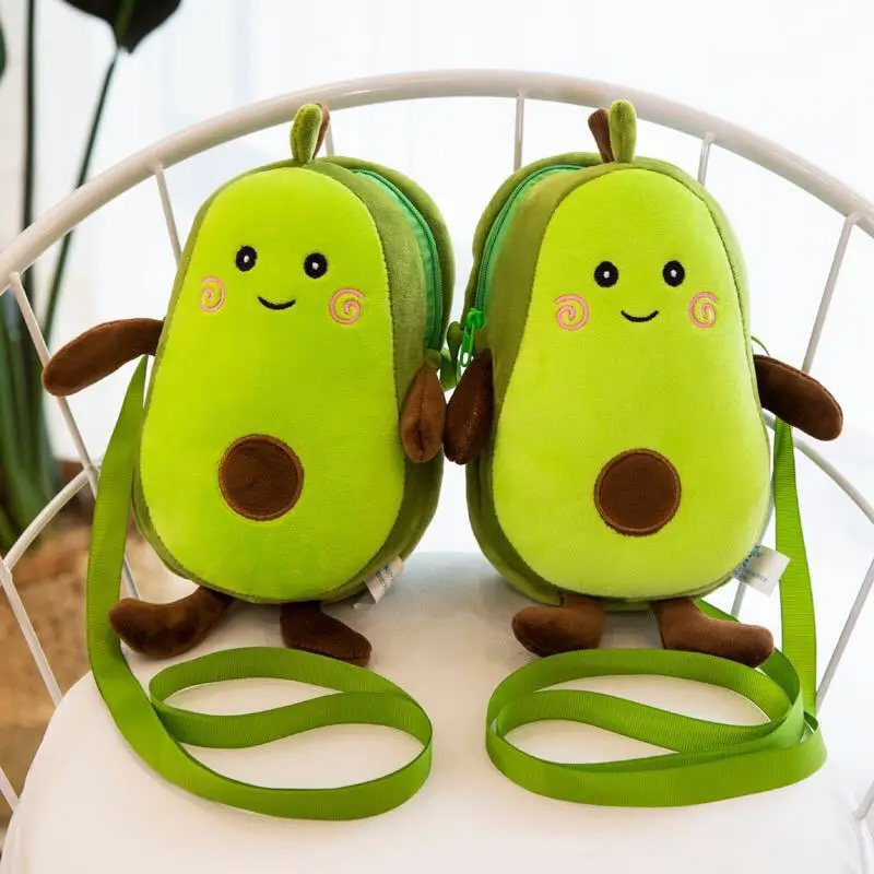 Avocado Plush Toy Cartoon Children's Fruit Messenger Bag Coin Purse Simple Shoulder Bag Gift
Avocado Plush Toy Cartoon Children's Fruit Messenger Bag Coin Purse Simple Shoulder Bag Gift