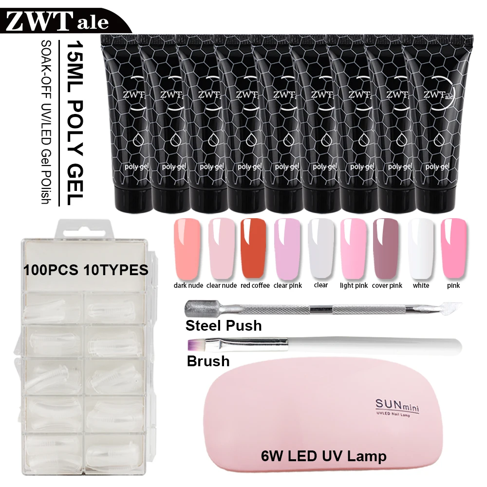 V-Love UV Poly Gel Varnish Nail Polish Art For Nail Extensions Quick Building Hard Jelly Gel Lacquer Polygel Nails 15ml
V-Love UV Poly Gel Varnish Nail Polish Art For Nail Extensions Quick Building Hard Jelly Gel Lacquer Polygel Nails 15ml