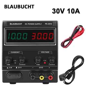 BLAUBUCHT 110V 220V Adjustable DC Switching Power Supply Laboratory 30V 10A Bench Source Digital Current Stabilizer 0.001A
BLAUBUCHT 110V 220V Adjustable DC Switching Power Supply Laboratory 30V 10A Bench Source Digital Current Stabilizer 0.001A