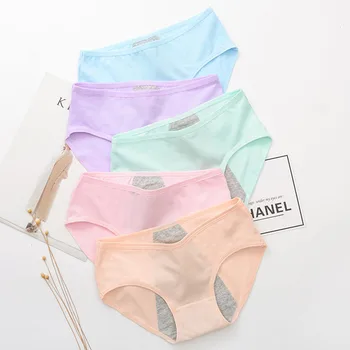 3pcs Women Lady Girls Underwear Solid Color Breathable Seamless Leakproof Sanitary Period Menstruation Briefs TY66
3pcs Women Lady Girls Underwear Solid Color Breathable Seamless Leakproof Sanitary Period Menstruation Briefs TY66