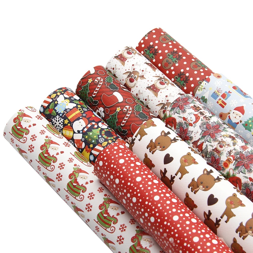 9Pcs/Set 20*34cm Merry Christmas Deer Dog Faux Synthetic Leather Fabric Sheets ,DIY handmade materials for bag,1Yc7461
9Pcs/Set 20*34cm Merry Christmas Deer Dog Faux Synthetic Leather Fabric Sheets ,DIY handmade materials for bag,1Yc7461