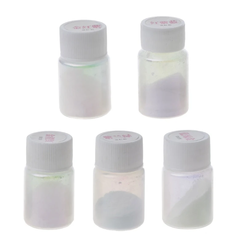 5 Colors Rainbow Chameleons Pigment Color Change Powder Epoxy Resin Colorant Kit 83XF
5 Colors Rainbow Chameleons Pigment Color Change Powder Epoxy Resin Colorant Kit 83XF