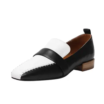 2019 spring autumn fashion women shoes leather color matching fabric comfortable inner shoes high quality handmade casual shoes
2019 spring autumn fashion women shoes leather color matching fabric comfortable inner shoes high quality handmade casual shoes