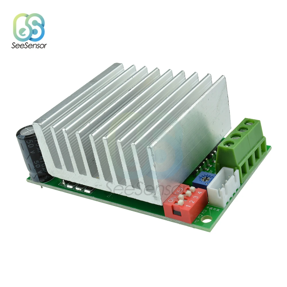 TB6600 4.5A DC 10V-45V Stepper Motor Driver Controller Board Single Axis for 42/57/86 2-phase 4-phase Stepping Motor
TB6600 4.5A DC 10V-45V Stepper Motor Driver Controller Board Single Axis for 42/57/86 2-phase 4-phase Stepping Motor